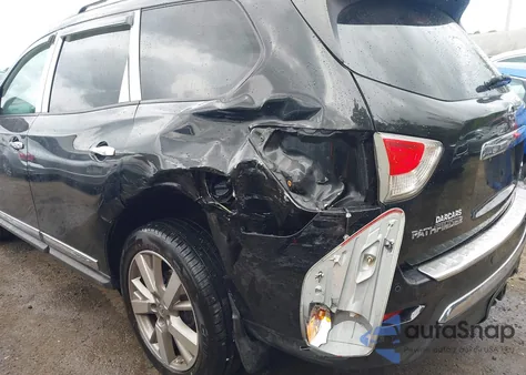 2016 Nissan Pathfinder Platinum из США, поврежденный, VIN 5N1AR2MMXGC645097